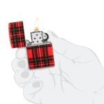 Запалка Zippo - Red Plaid Design - Image 8