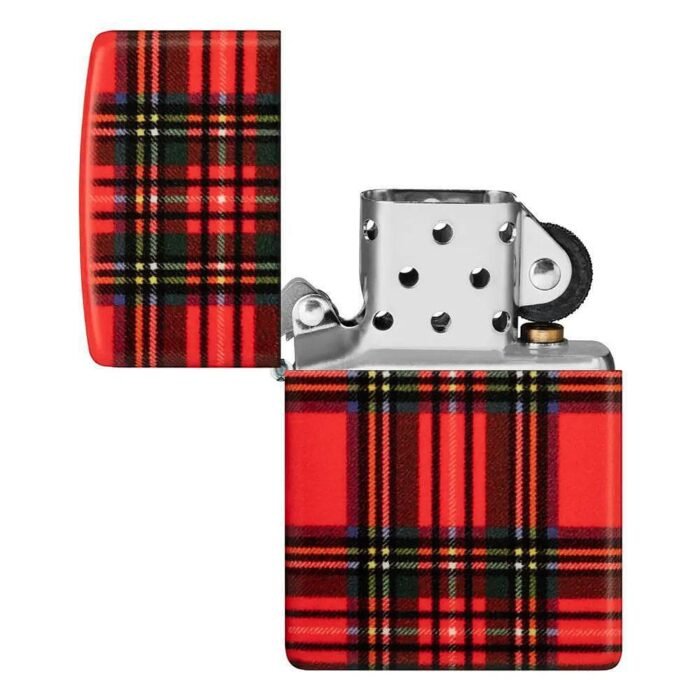 Запалка Zippo - Red Plaid Design - Image 7