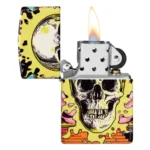 Запалка Zippo - Glow in the Dark Skull Design - Image 3