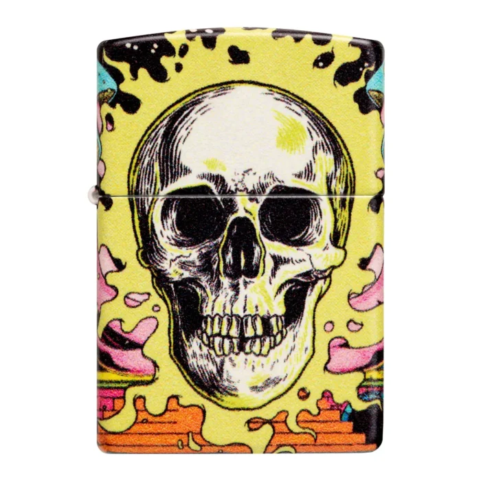 Запалка Zippo - Glow in the Dark Skull Design - Image 2