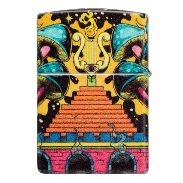 Запалка Zippo - Glow in the Dark Skull Design - Image 4