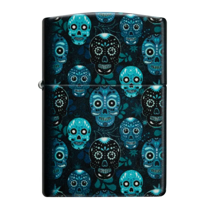 Запалка Zippo - Glow in the Dark Sugar Skulls Design - Image 2