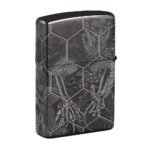 Запалка Zippo - Trippy Skull Design - Image 5