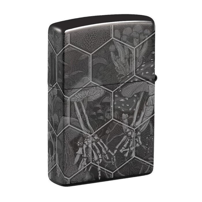 Запалка Zippo - Trippy Skull Design - Image 5