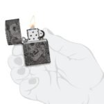 Запалка Zippo - Trippy Skull Design - Image 9