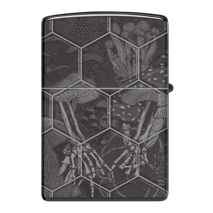 Запалка Zippo - Trippy Skull Design - Image 6