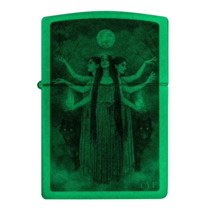 Запалка Zippo - Glow in the Dark Victoria Frances Design - Image 3