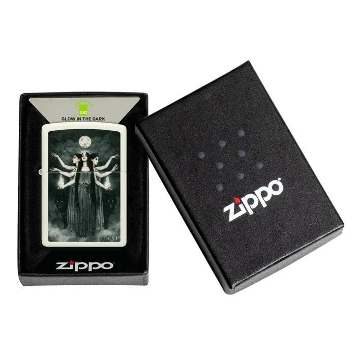Запалка Zippo - Glow in the Dark Victoria Frances Design - Image 6
