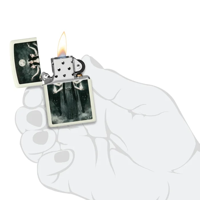 Запалка Zippo - Glow in the Dark Victoria Frances Design - Image 5