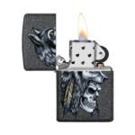 Запалка Zippo Wolf Skull Feather Design - Image 2