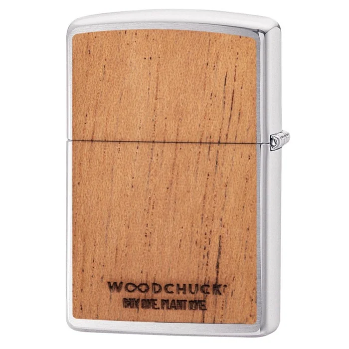 Запалка Zippo - WOODCHUCK USA American Flag - Image 4