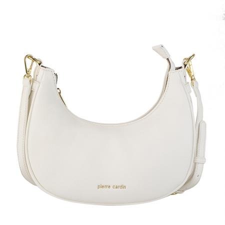 gift92-493d32313136393b Дамска бяла чанта Pierre Cardin - Image 1
