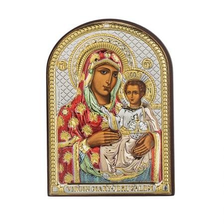 gift92-50493d373935383b Икона Йерусалимска Богородица 4,5 / 6,5 см. - Image 1