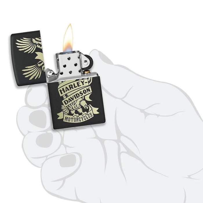 Запалка Zippo 49826 - Harley-Davidson® Eagle - Image 3