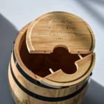 Бъчва-диспенсър Mikamax - Wooden Barrel, борово дърво, 3л - Image 3