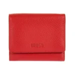 Дамски портфейл Bric's - Marmolada Purse, с монетник, RFID защита, червен