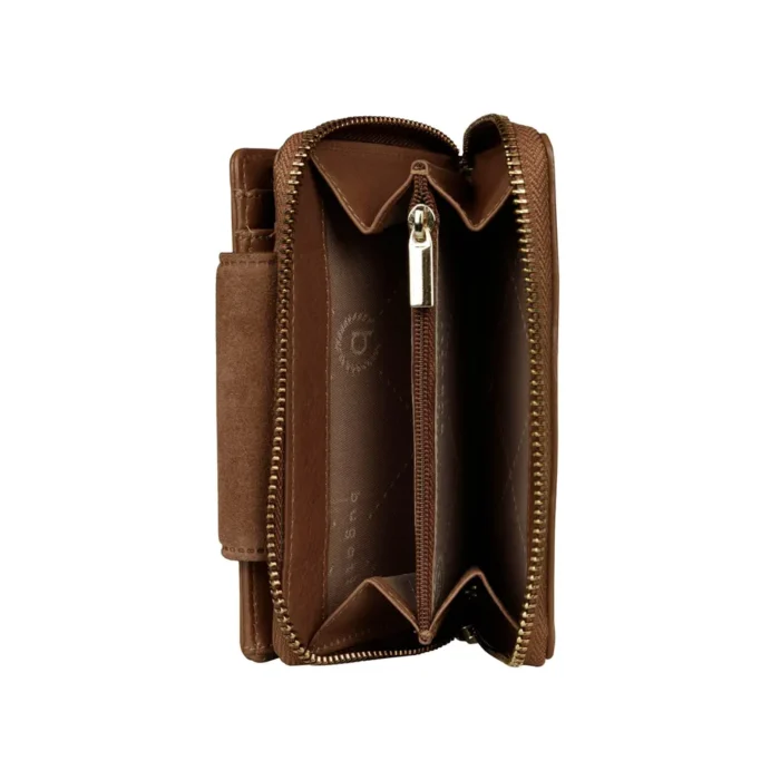 Дамски портфейл Bugatti - Fabia M, RFID защита, кафяв - Image 5