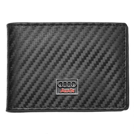 gift92-493d31383838383b Калъф за автодокументи SILVER FLAME с лого на Audi - Image 1