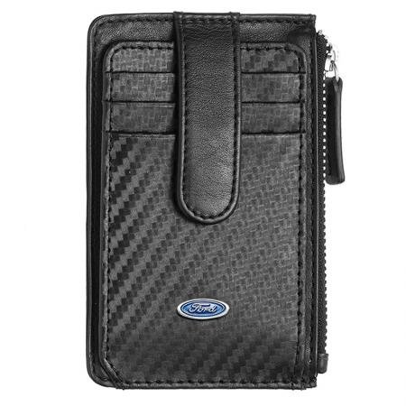 gift92-493d31383930383b Мъжки мини портфейл SILVER FLAME с лого на Ford - Image 1