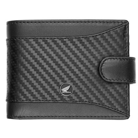 gift92-493d31393332313b Мъжки портфейл SILVER FLAME с лого на Honda - Image 1