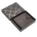 Мъжки тъмно кафяв портфейл  SILVER FLAME - колекция Сафари - Image 7