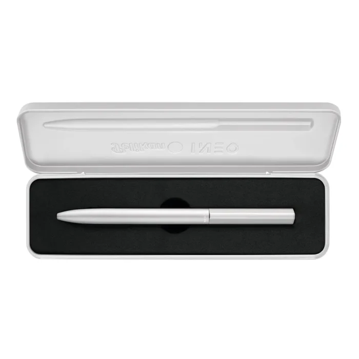 Химикалка Pelikan - INEO, сребриста, в метална кутия - Image 5