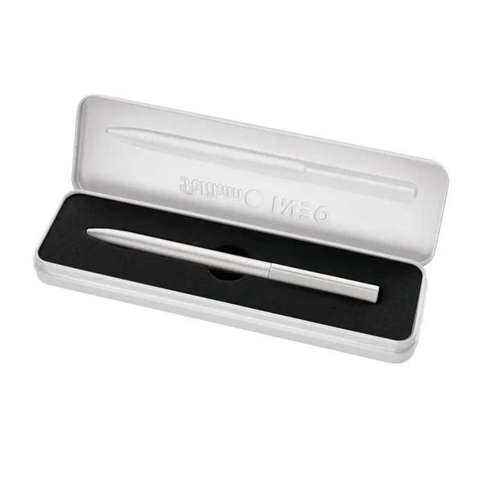 Химикалка Pelikan - INEO, сребриста, в метална кутия - Image 6
