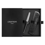 Комплект Caran D'Ache - Leman Damier, писалка и кожен калъф - Image 5