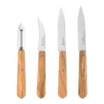 Комплект кухненски ножове Opinel - Les Essentiels, маслиново дърво - Image 3