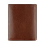 Мъжки портфейл Bugatti - Nobile Vertical With Flap, тъмнокафяв - Image 5