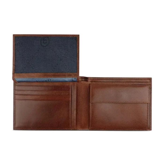 Мъжки портфейл - Nobile With Flap, кафяв - Image 3
