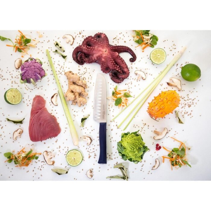 Кухненски нож Opinel Santoku Intempora №219, острие 17 см - Image 3