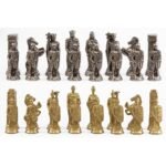 Луксозен шах Italfama - Romans vs Barbarians, дървена кутия, 32.5 x 32.5 см - Image 2