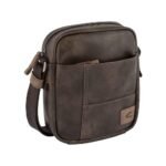 Мъжка чанта за през рамо Camel Active Laos XS, тъмнокафява