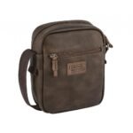 Мъжка чанта за през рамо Camel Active Laos XS, тъмнокафява - Image 3