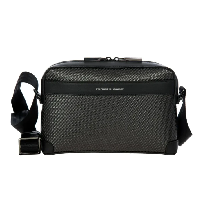 Мъжка чанта за през рамо Porsche Design - Carbon, 26 см - Image 2