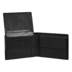Мъжки портфейл Bugatti - Corso DeLuxe Wallet With Flap, черен - Image 5