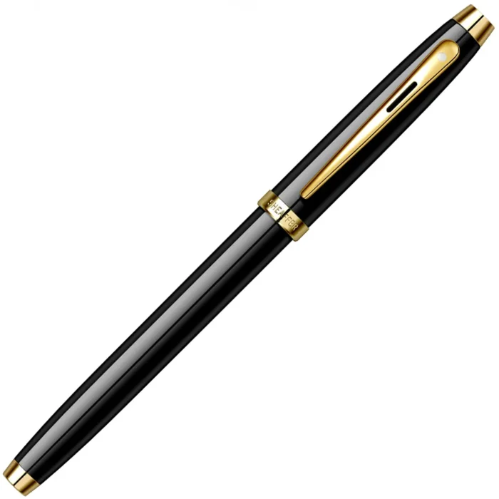Писалка Sheaffer - 100 Black Lacquer GT, М - Image 3