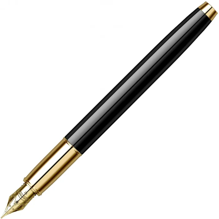 Писалка Sheaffer - 100 Black Lacquer GT, М - Image 4