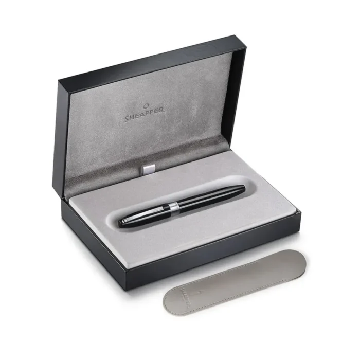Писалка Sheaffer Legacy - Black and Chrome Trims, F перо - Image 4