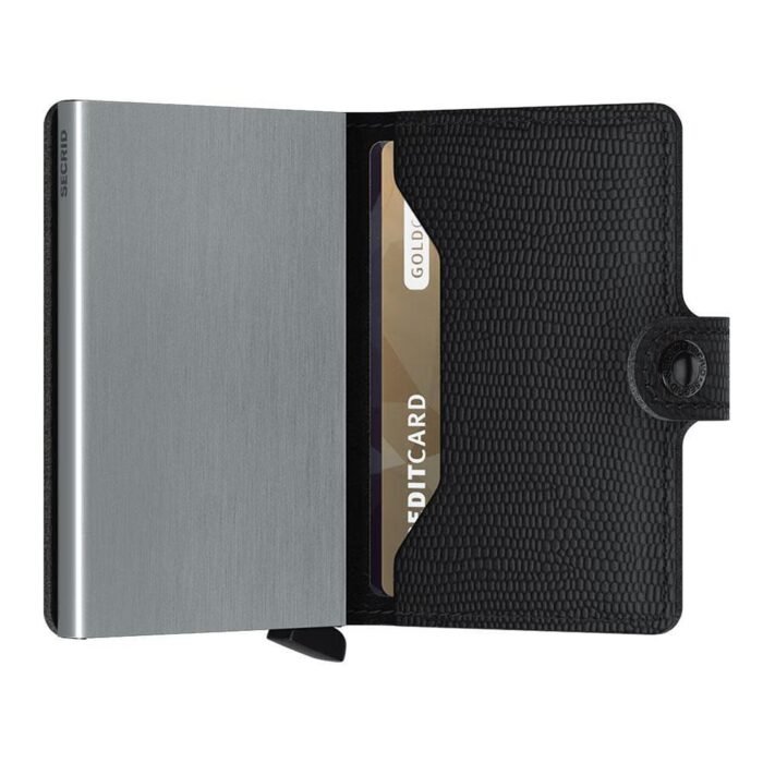 Портфейл SECRID - Mini Rango Black, с RFID защита - Image 4