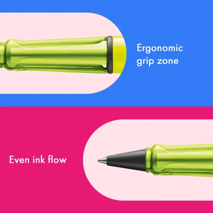 Ролер Lamy Safari - Neon Yellow - Image 5