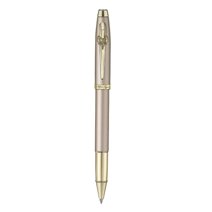 Ролер Sheaffer 100 x Emily in Paris - Champagne Gold with Champagne Gold Trims - Image 3