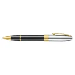Ролер Sheaffer Legacy - Glossy Black and Chrome Bi-color with 14K PVD Trims - Image 3