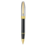 Ролер Sheaffer Legacy - Glossy Black and Chrome Bi-color with 14K PVD Trims - Image 4