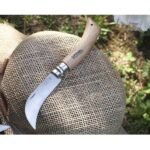 Сгъваем градински нож за присаждане Opinel №8 Inox, острие 8 см - Image 2