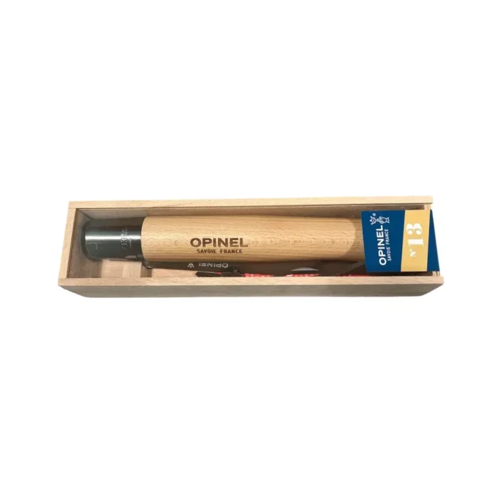 Сгъваем нож Opinel - Giant, №13, Inox, бук, в дървена кутия - Image 3