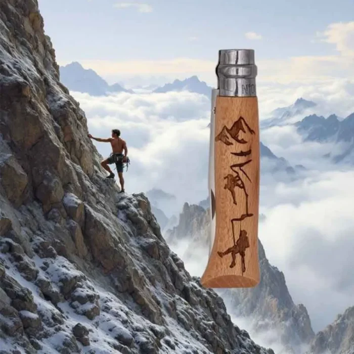 Сгъваем нож Opinel №8, острие 8.5 см - Climbing - Image 3