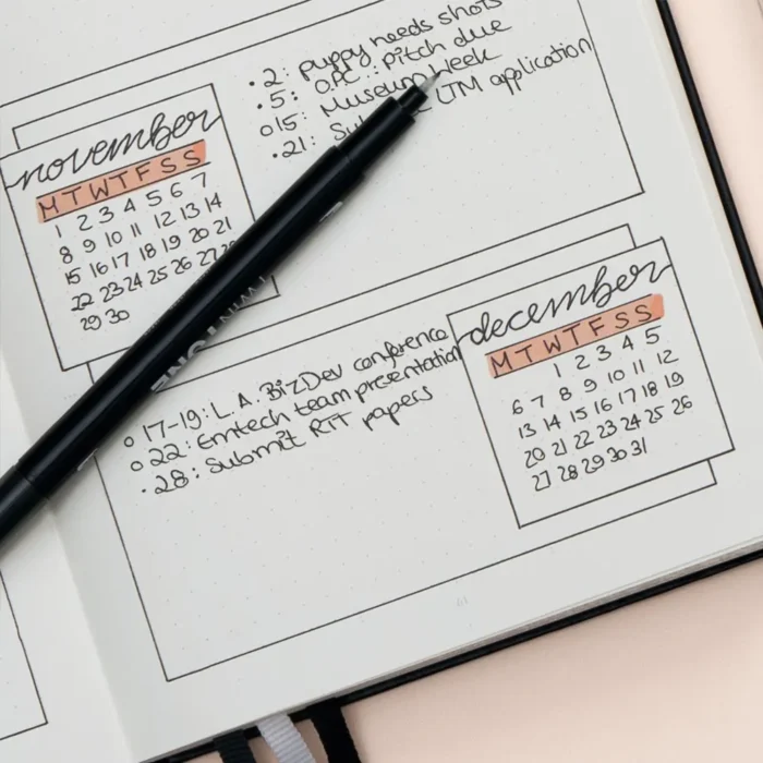 Тефтер А5 Leuchtturm1917 Bullet Journal Edition 2 Turquoise 25, 120g/m² хартия - Image 4
