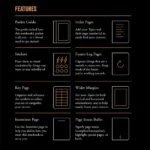 Тефтер А5 Leuchtturm1917 Bullet Journal Edition 2 Turquoise 25, 120g/m² хартия - Image 6